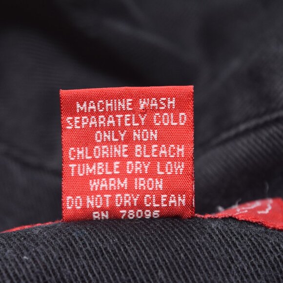 Venezia Jeans Denim Dress Women 18 Black Button Up Y2K LBD Goth Punk Rock Hippie - Picture 5 of 11